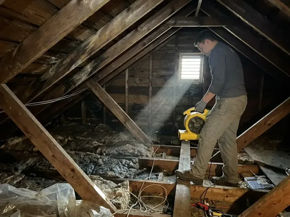 attic-water-damage-drying-proc-007 — frequently asked questions, Emergency Water Extraction & 24/7 Flood Response in Selinsg…